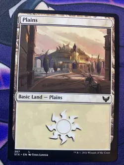 Magic the Gathering:MTG Strixhaven Basic Land-Plains #367 - Image 1