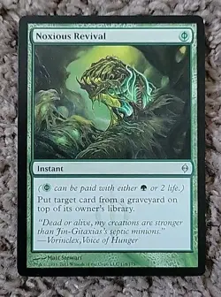1x Noxious Revival Light Play MTG Magic New Phyrexia - Image 1