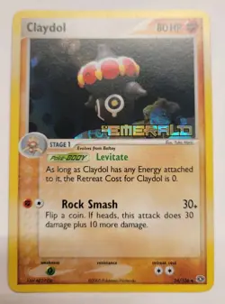 Claydol Ex Emerald Reverse Holo Foil Stamped 24/106 TCG Nintendo Pokemon - Image 1