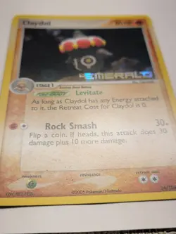 Claydol Ex Emerald Reverse Holo Foil Stamped 24/106 TCG Nintendo Pokemon - Image 3