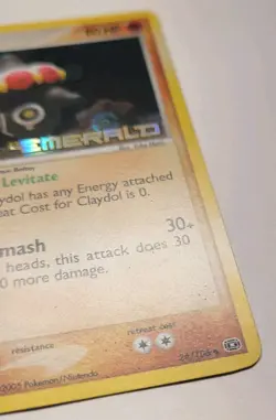 Claydol Ex Emerald Reverse Holo Foil Stamped 24/106 TCG Nintendo Pokemon - Image 4