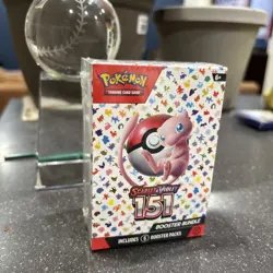 Pokemon Scarlet & Violet 151 Booster Bundle 6-Pack, Factory-Sealed - Image 1