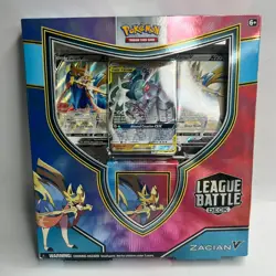 Pokemon TCG League Battle Deck Zacian V Factory Sealed 820650807978 - Image 1