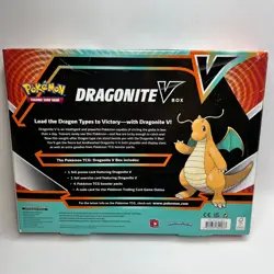 Pokemon TCG Dragonite V Box Brand New Factory Sealed Damaged Box - Image 2