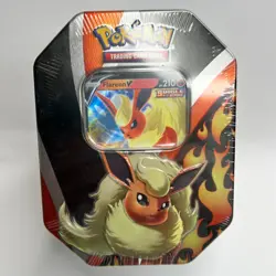 Pokemon TCG Eevee Evolutions Tins Jolteon, Vaporeon & Flareon Factory Sealed - Image 2