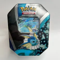 Pokemon TCG Eevee Evolutions Tins Jolteon, Vaporeon & Flareon Factory Sealed - Image 4