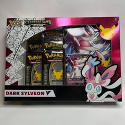 Pokemon TCG 25th Anniversary Celebrations Dark Sylveon V Collection Box - Sealed - Image 1