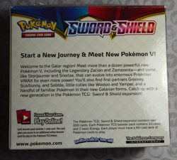 Pokemon Sword & Shield Base Set Booster Box EMPTY For Display - Image 3