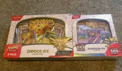 Pokemon 151 Alakazam Ex & Zapdos Ex Box Bundle Costco Factory Sealed - Image 1