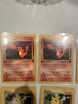 Pokemon TCG: Vintage 1st Edition Lot - Jungle, Neo Revelation - Entei, Pikachu - Image 4