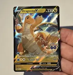 Pokemon Dragonite V SWSH Black Star Promos SWSH235 Holo Promo NM - Image 3
