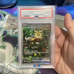 2024 Pokemon TCG Gouging Fire ex PSA 10 Special Illustration Rare 204/162 - Image 1