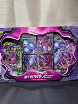 Pokemon Mewtwo V-Union Special Collection Box Factory Sealed TCG - Image 3