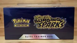 Pokemon Scarlet & Violet Surging Sparks Sealed Elite Trainer Box ETB - Image 2