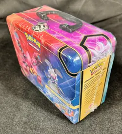 POKEMON 2016 Collector Chest Treasure Tin Volcanion Magearna Gengar SEALED NICE! - Image 2