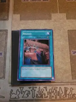 YUGIOH RELOAD IOC-045 SUPER UNLIMITED ED LP 1996 PRINT - Image 2