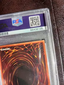 Yu-Gi-Oh! Barrel Dragon MRD-126 1st Edition PSA 8 Graded Metal Raiders TCG - Image 3