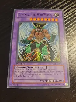 Yugioh! Elemental Hero Wild Wingman - EOJ-EN035 - Ultimate Rare - 1st Edition - Image 1