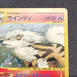 Pokemon Card Arcanine Holo Foil No Edition E-series 017/088 Japanese 2002 - Image 5