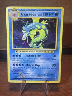 Pokemon Gyarados TCG Holo Rare Card 34/108 XY Evolutions 2016 NM Condition - Image 1