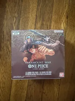 One Piece Card Game Paramount War OP-02 English Booster Box - Sealed (1st Print) - Image 1