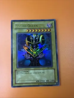 Yu-Gi-Oh! TCG Cosmo Queen Promo Card MP1-002 Limited Edition HP/DMG - Image 2