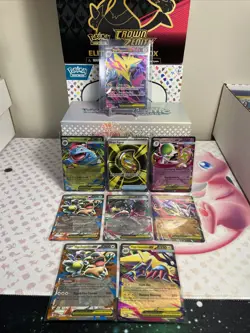 Pokemon Card Lot Mega Evolutions 9 Singles NM/MT Mega Ex’s 2 Full Art 7 Ex’s - Image 1