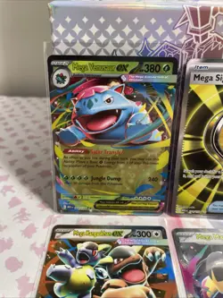 Pokemon Card Lot Mega Evolutions 9 Singles NM/MT Mega Ex’s 2 Full Art 7 Ex’s - Image 4