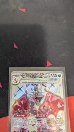 Pokemon Card TCG - Charizard ex SVP 074 Black Star Promo Scarlet & Violet - Image 2