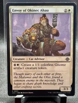 Envoy of Okinec Ahau (011) The Lost Caverns of Ixalan LCI MTG Magic - Image 1