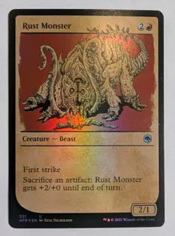 Rust Monster (Showcase) Adventures in the Forgotten Realms Foil - MTG - Image 1
