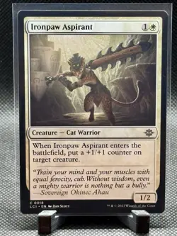Ironpaw Aspirant - The Lost Caverns of Ixalan #0018 MTG Magic The Gathering - Image 1