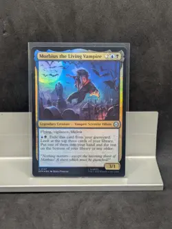 Morbius the Living Dead FOIL X1 NM Marvel's Spider Man MTG - Image 1