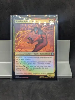 Scarlet Spider, Kaine FOIL X1 NM Marvel's Spider Man MTG - Image 1
