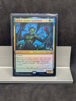 Jackal, Genius Geneticist FOIL X1 NM Marvel's Spider Man MTG - Image 1