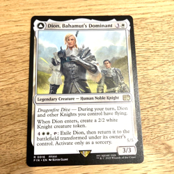 MTG Dion, Bahamut's Dominant English Final Fantasy Legendary Creature Mint F/S - Image 1