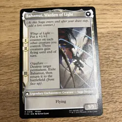 MTG Dion, Bahamut's Dominant English Final Fantasy Legendary Creature Mint F/S - Image 4