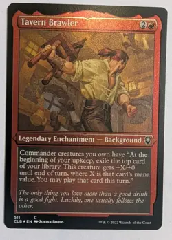 Tavern Brawler (Foil Etched) Commander Legends: Battle for Baldur's Gate - MTG - Image 1