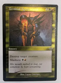 Terminal Agony (Retro Frame) (Foil Etched) Modern Horizons 2 - MTG - Image 1