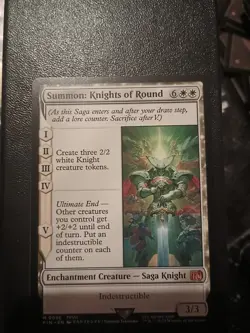 Magic The Gathering MTG Final Fantasy Summon: Knights of Round 0036 M Card NM - Image 1