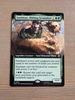 Sandman, Shifting Scoundrel - 266 - MTG: Marvel’s Spider-Man - Extended Art - Image 1