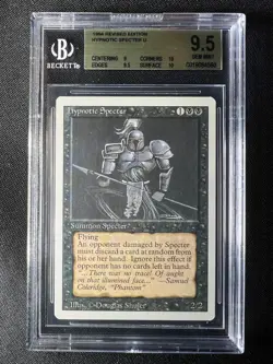 Revised Hypnotic Specter MTG Magic The Gathering BGS 9.5 GEM MINT 93/94 - Image 2