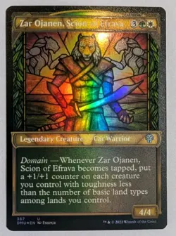 Zar Ojanen, Scion of Efrava (Textured Foil) Dominaria United - MTG - Image 1