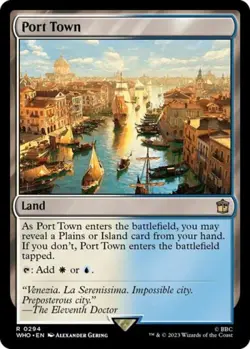 Port Town - Near Mint MTG Universes Beyond: Doctor Who - Image 1