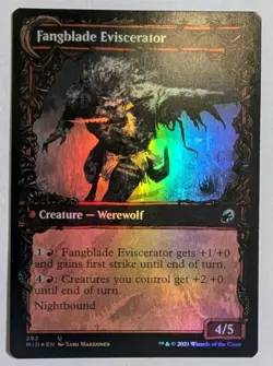 Fangblade Brigand/Eviscerator (Showcase) Innistrad: Midnight Hunt Foil - MTG - Image 2