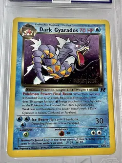 DARK GYARADOS Holo Prerelease 8/82 2000 Pokemon Rocket AGS 8 NM-MT - Image 2