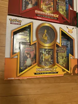 Pokemon TCG Charizard Venusaur Blastoise EX Box 20th Red & Blue Generations Set - Image 3