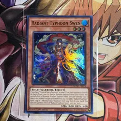Yugioh Radiant Typhoon Swen DOOD-EN014 Ultra Rare 1st Edition NM - Image 1