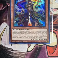 Yugioh Radiant Typhoon Swen DOOD-EN014 Ultra Rare 1st Edition NM - Image 3