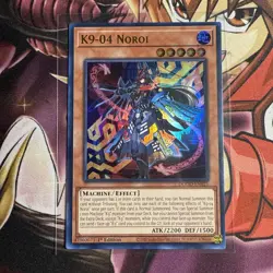 Yugioh K9 - 04 Noroi DOOD-EN025 1st Edition Ultra Rare NM - Image 1